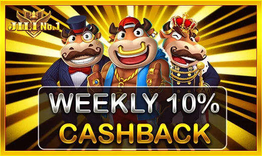 Weekly 10% Cash Back