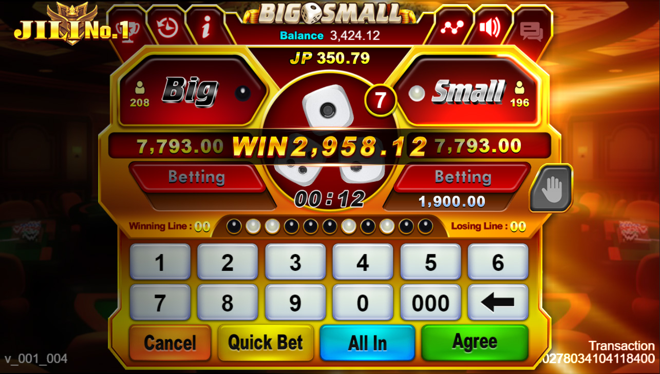 If you win the bet, you can earn a huge amount of money.